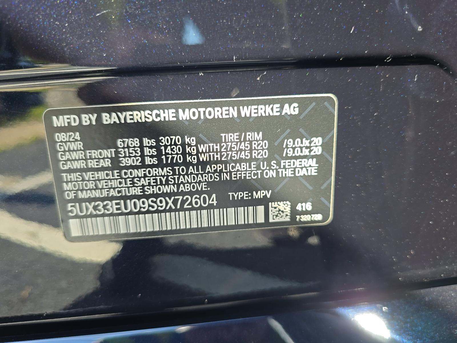 2025 BMW X5 M60i xDrive AWD