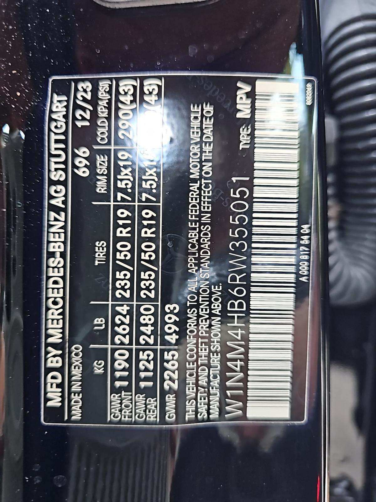 2024 Mercedes-Benz GLB GLB 250 AWD