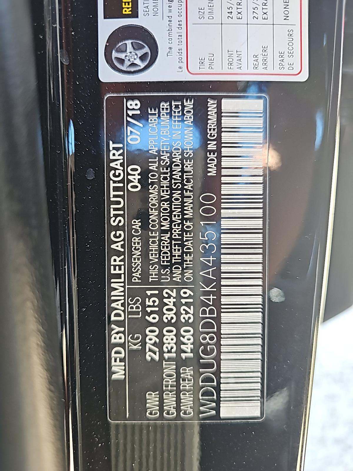 2019 Mercedes-Benz S-Class S 560 RWD