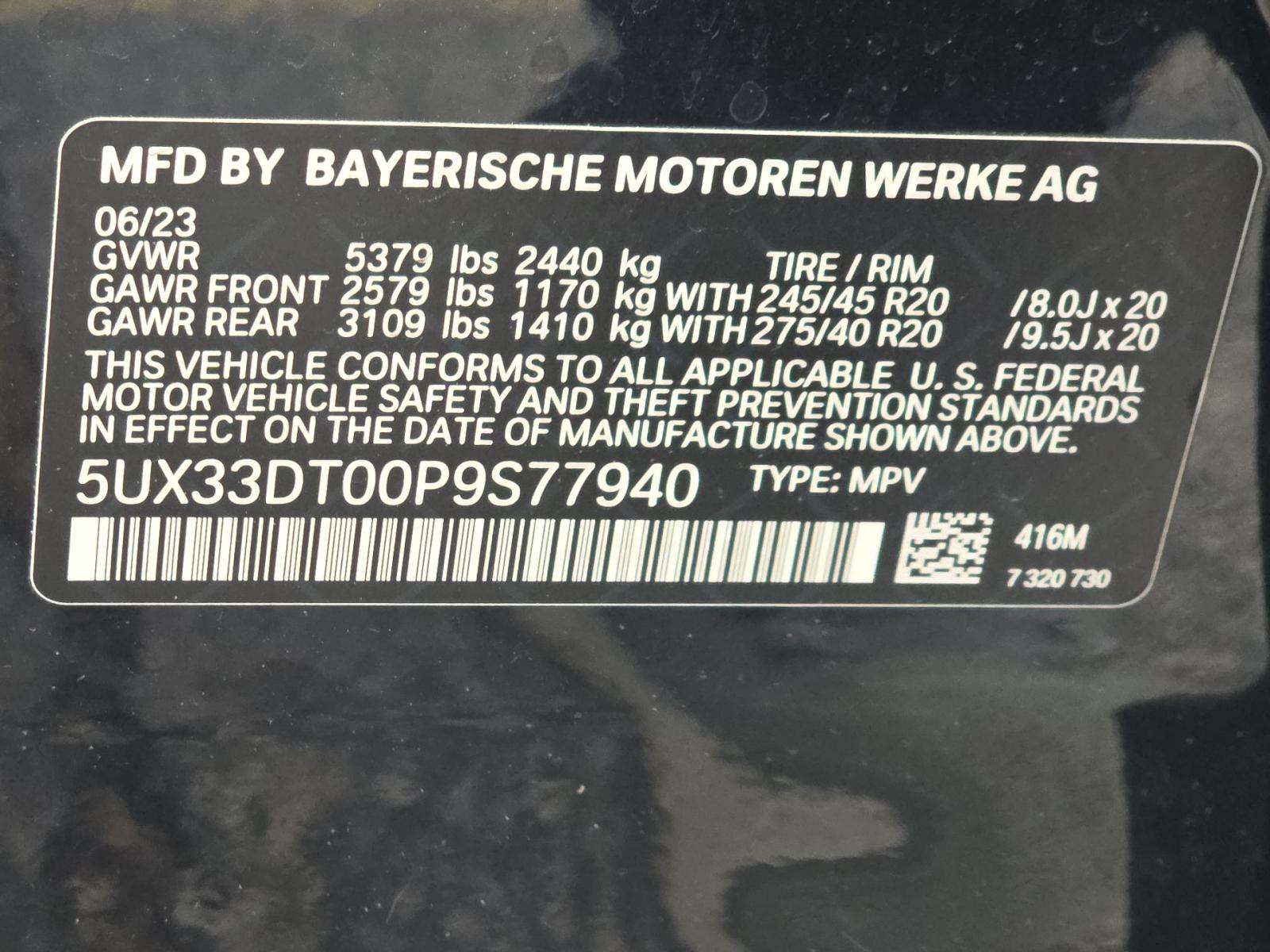 2023 BMW X4 xDrive30i AWD