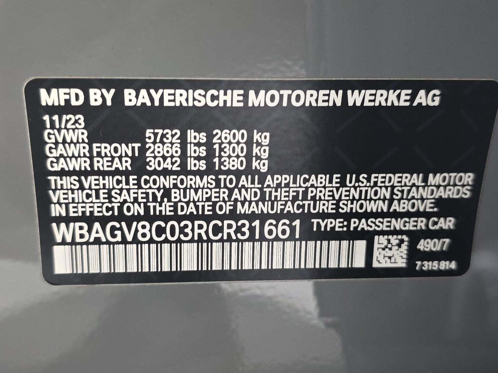 2024 BMW 8 Series M850i xDrive AWD