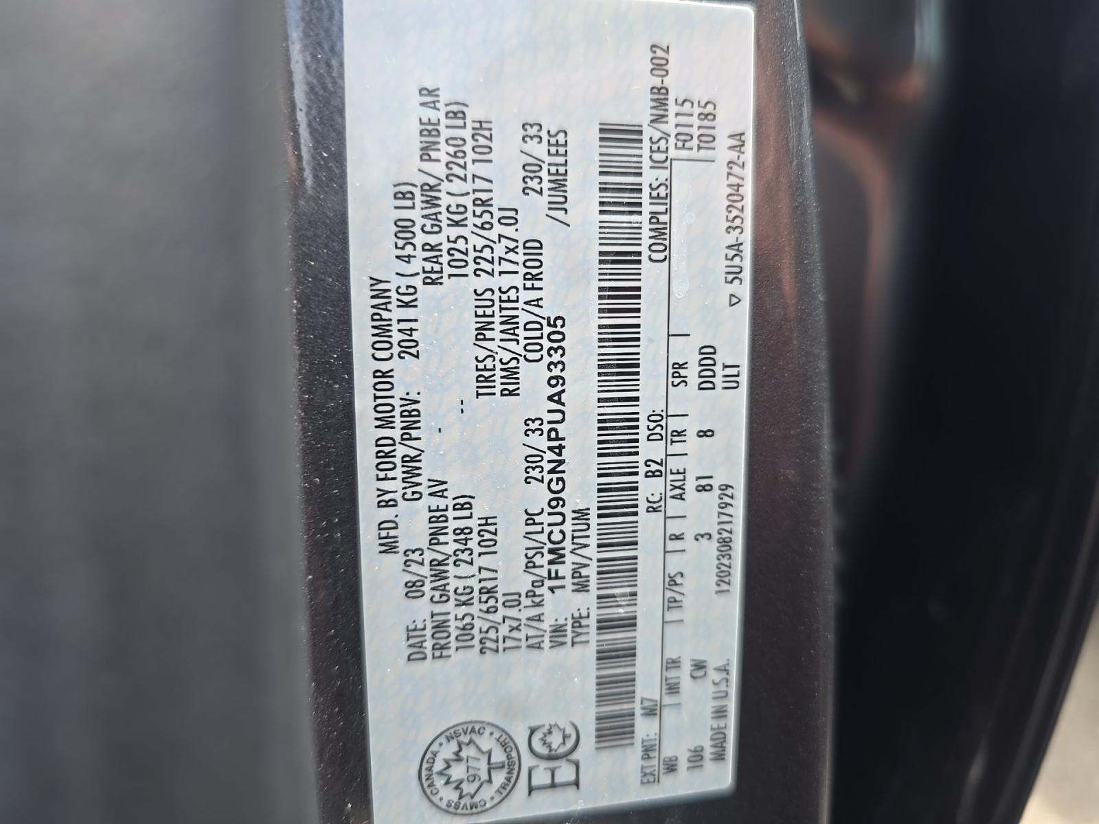 2023 Ford Escape Active AWD