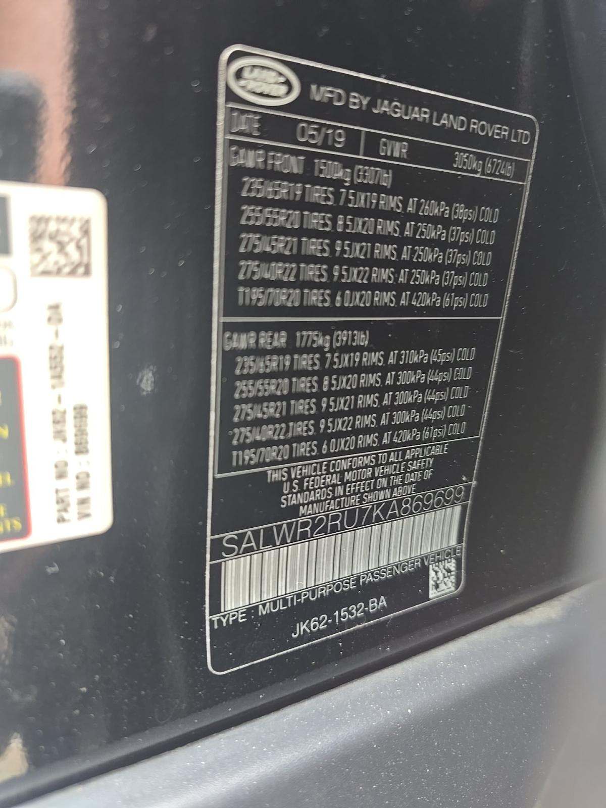 LAND ROVER RANGE ROVER SPORT - 5
