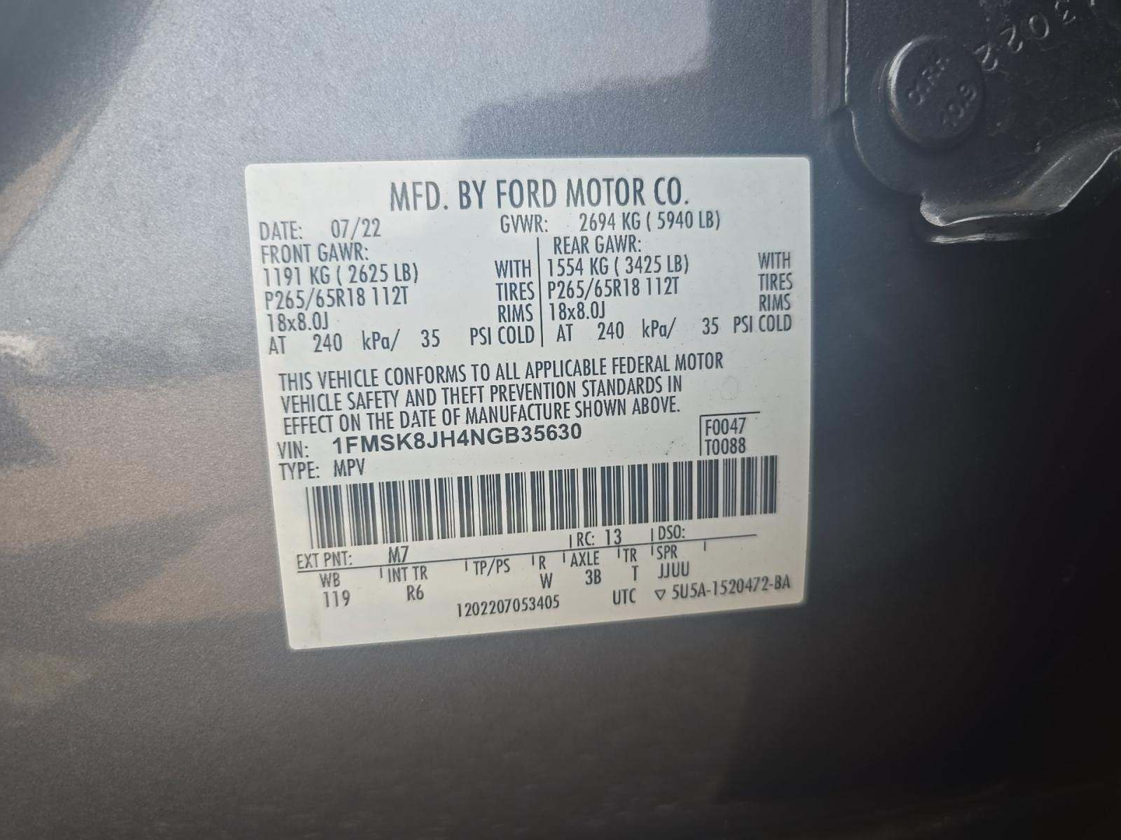 FORD EXPLORER - 5