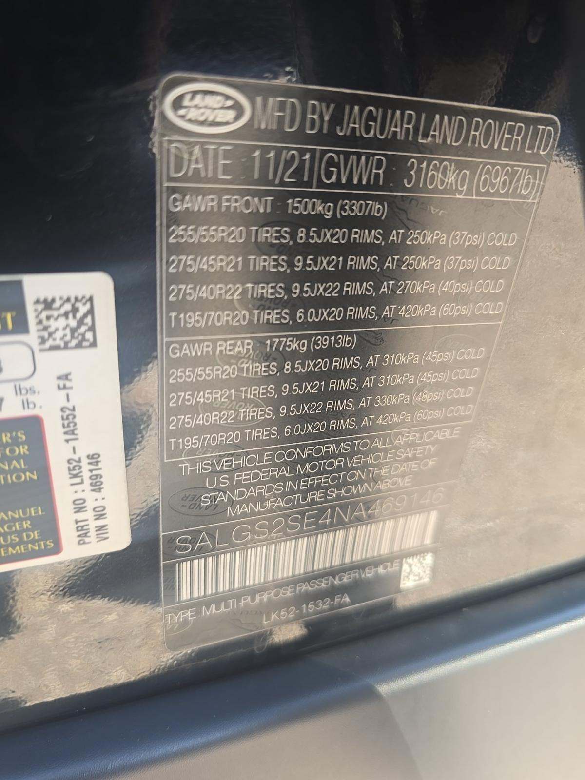 LAND ROVER RANGE ROVER - 5