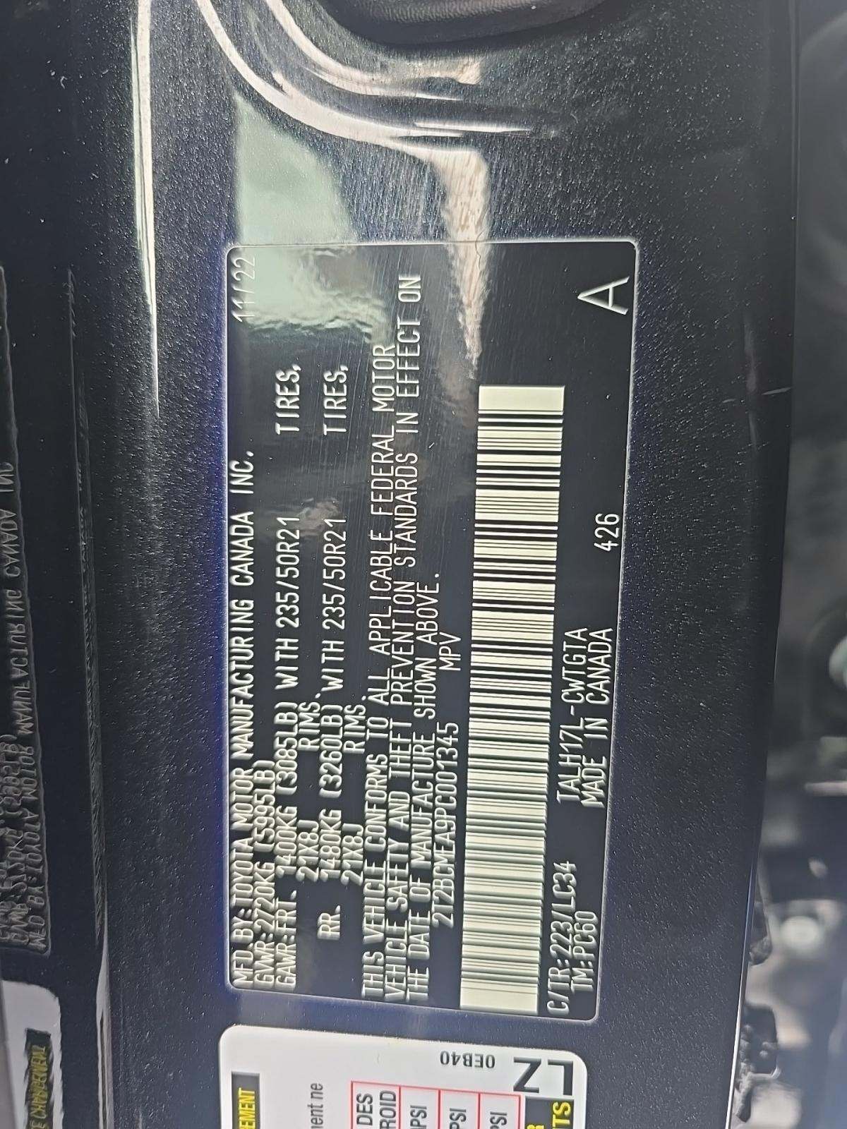 2023 Lexus RX RX 500h F SPORT AWD