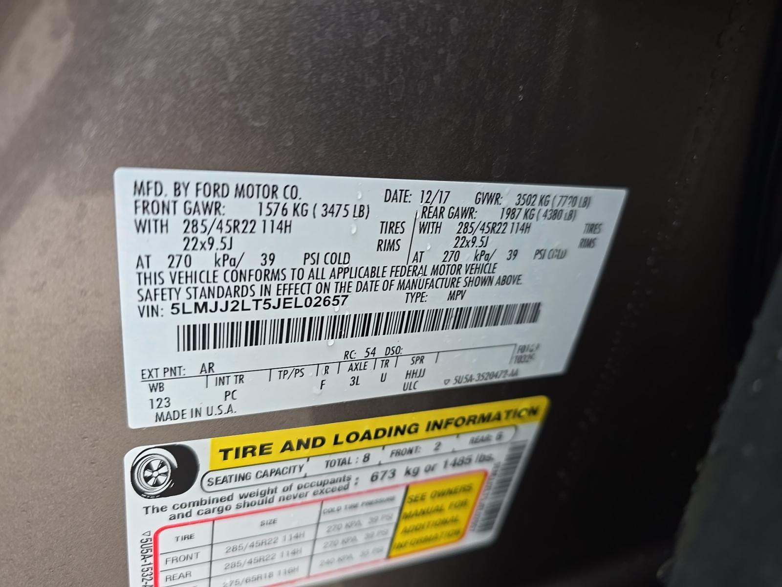 2018 Lincoln Navigator Reserve AWD