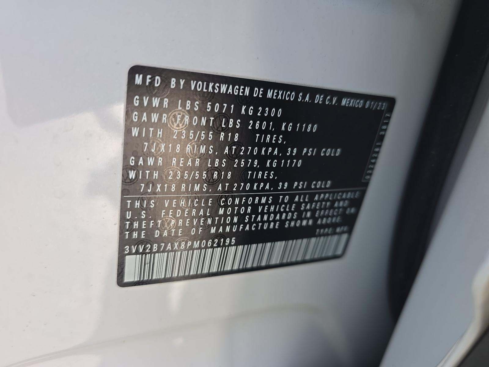 2023 Volkswagen Tiguan 2.0T SE AWD