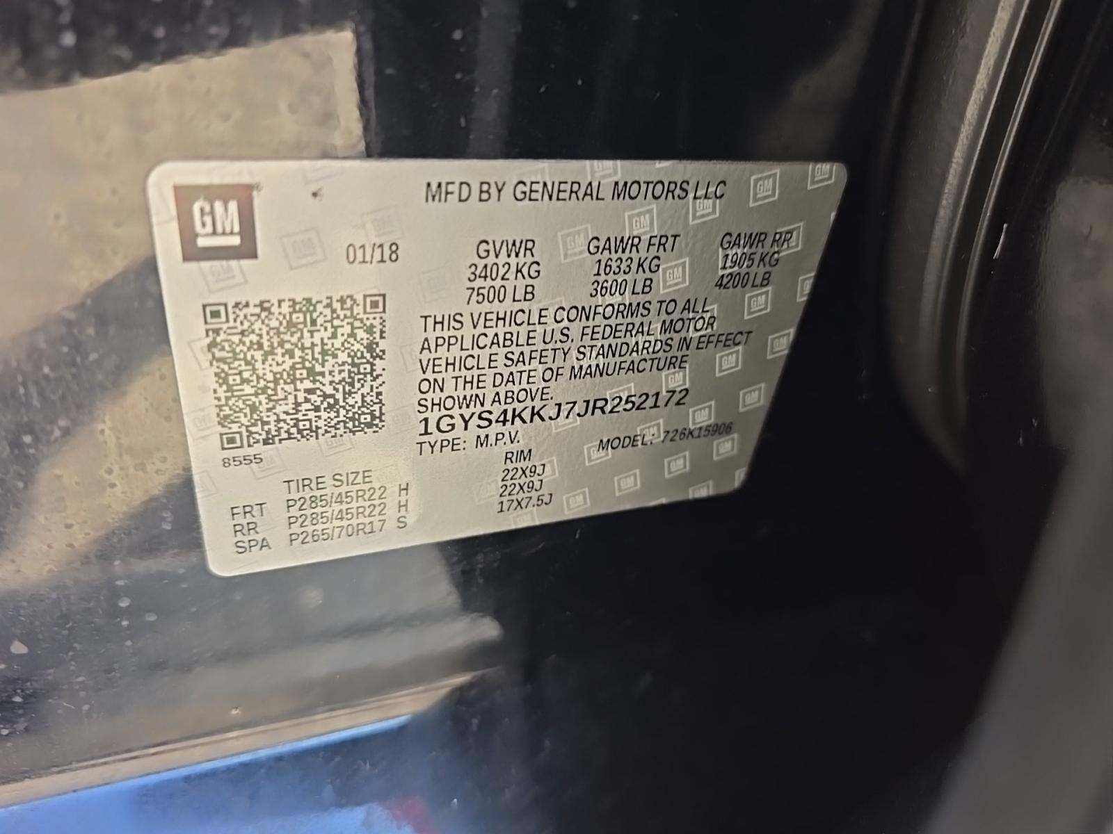 2018 Cadillac Escalade ESV Platinum AWD