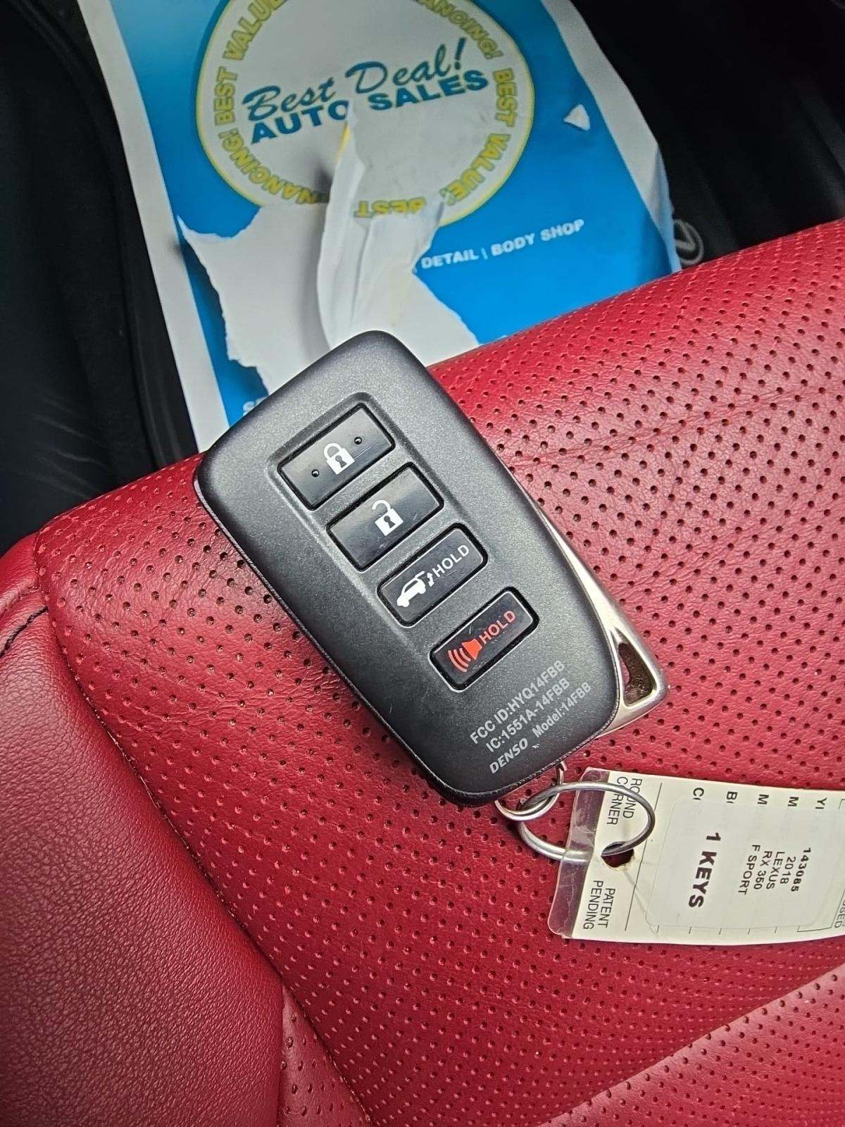 2018 Lexus RX RX 350 F SPORT AWD