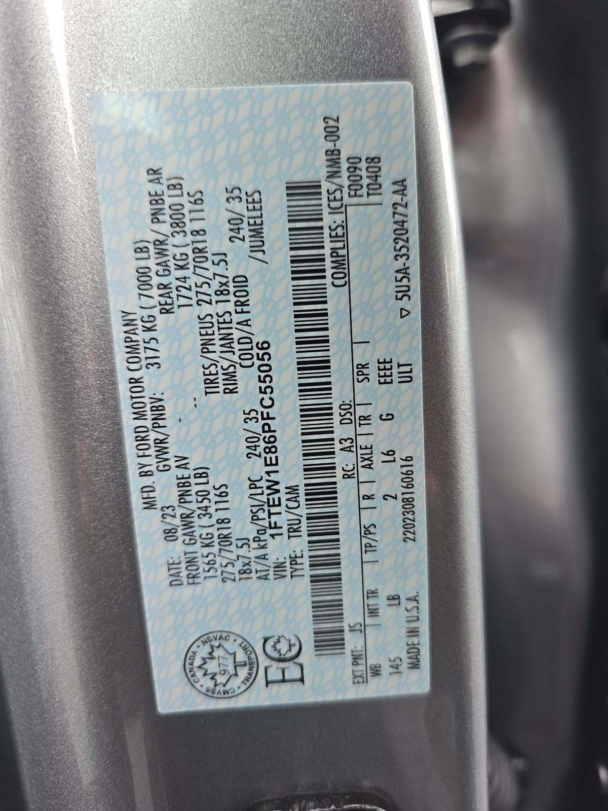 2023 Ford F-150 Tremor AWD