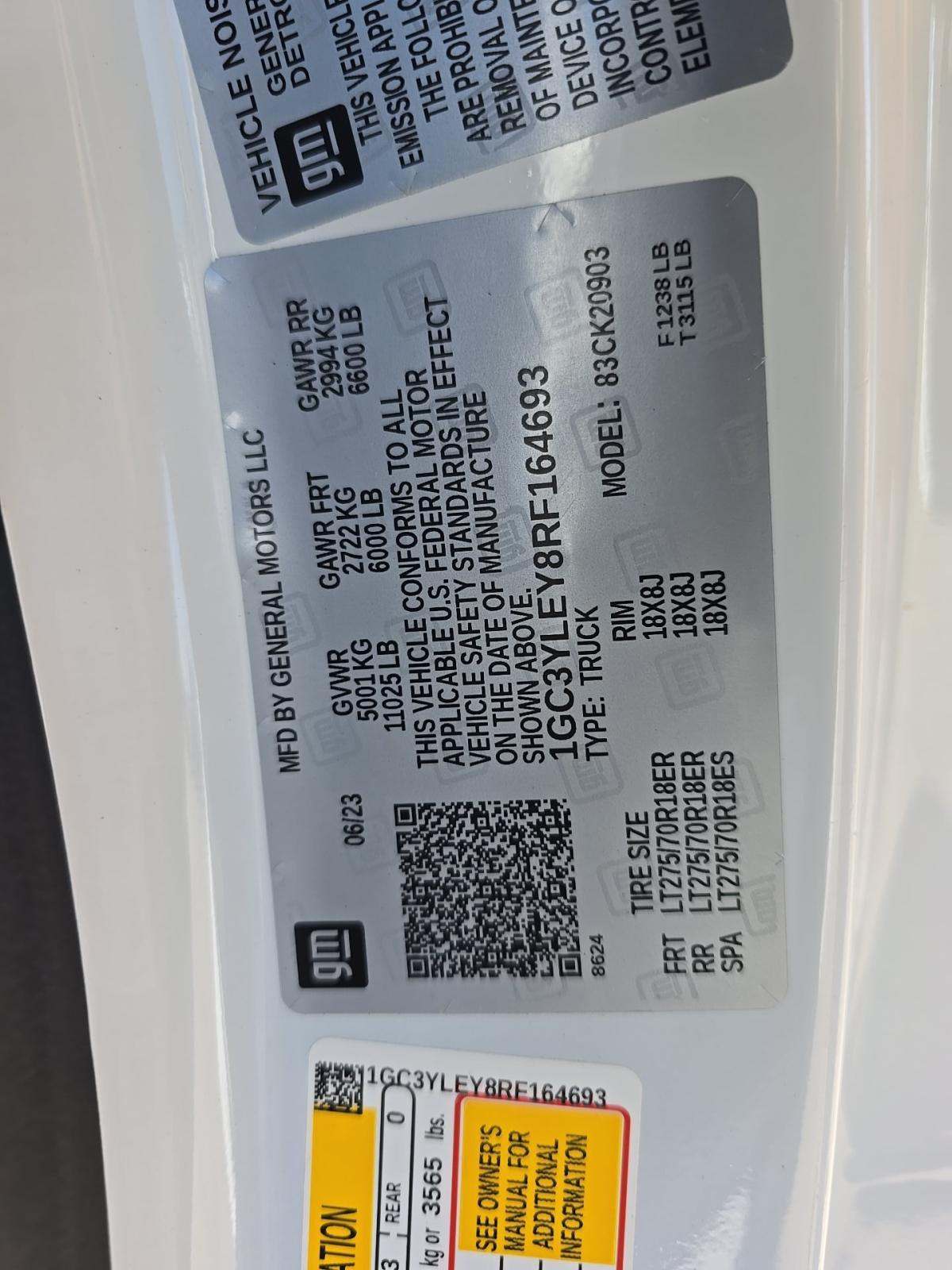 2024 Chevrolet Silverado 2500HD Work Truck AWD