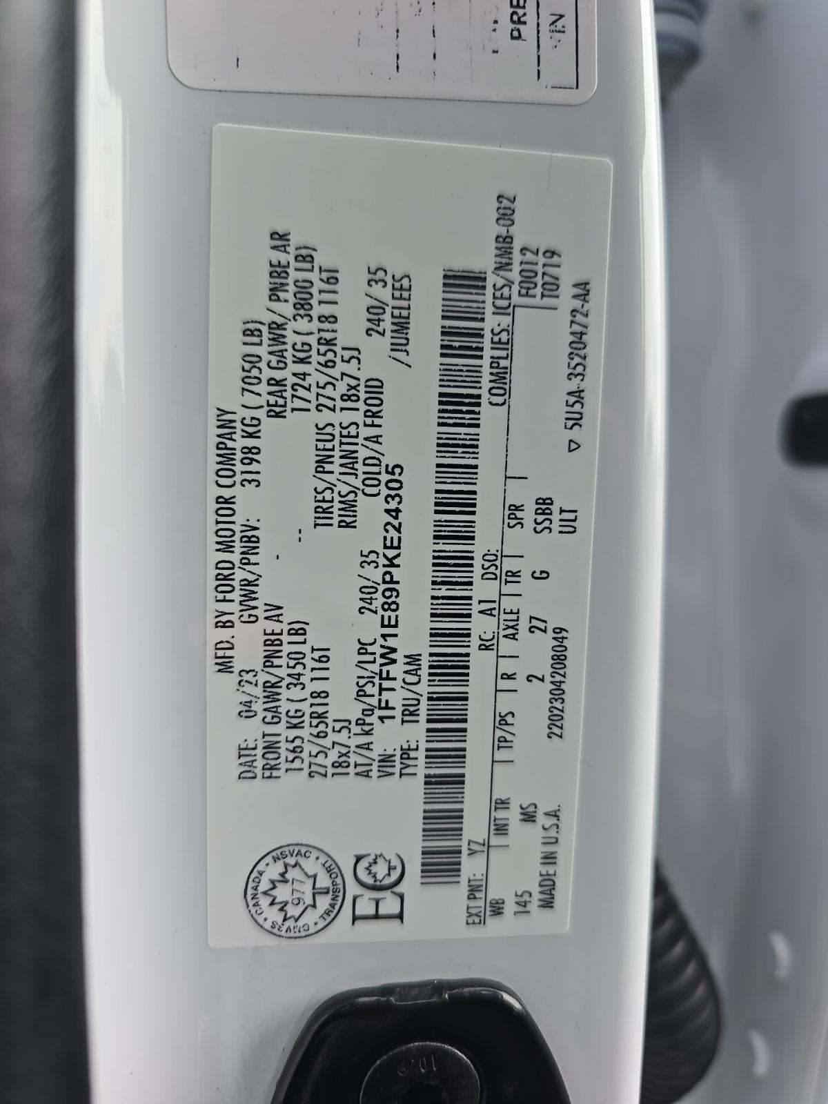 2023 Ford F-150 XLT AWD