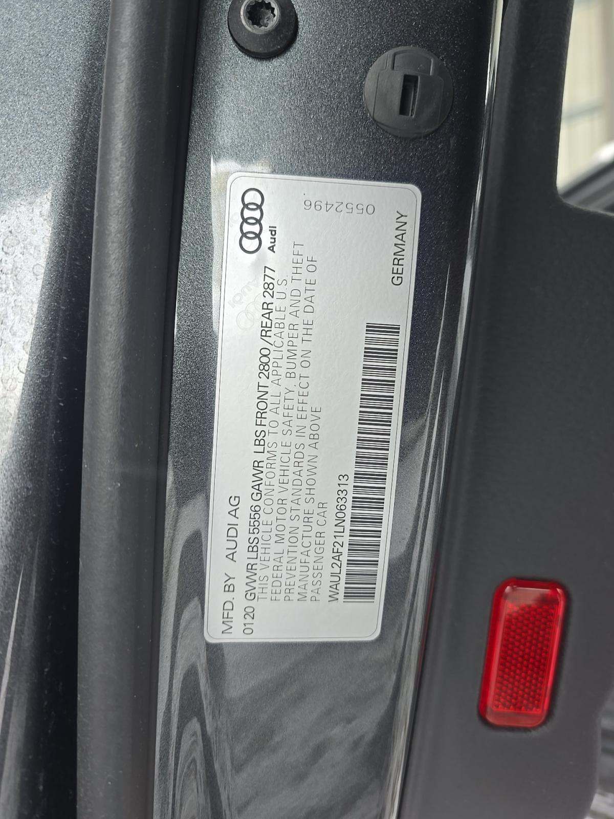 2020 Audi A6 3.0T Premium Plus AWD