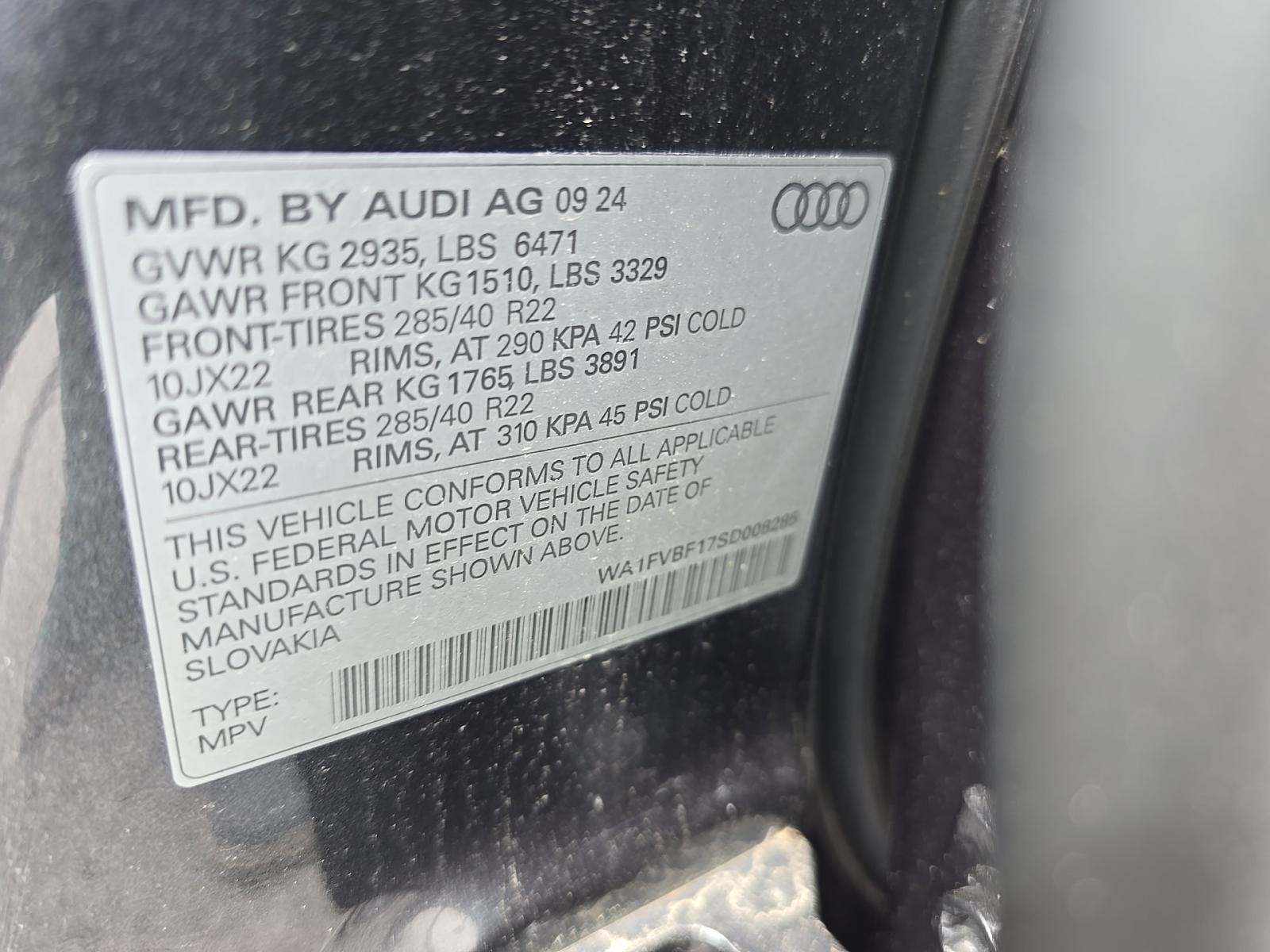 2025 Audi Q8 Prestige AWD