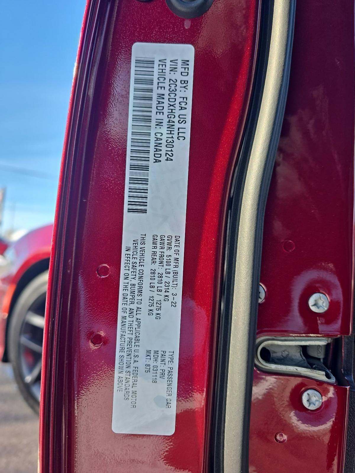 2022 Dodge Charger GT RWD