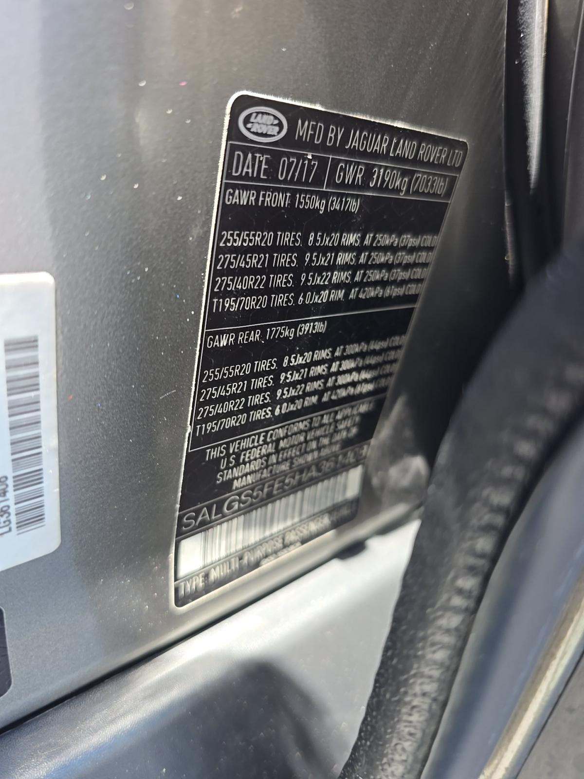 LAND ROVER RANGE ROVER - 1