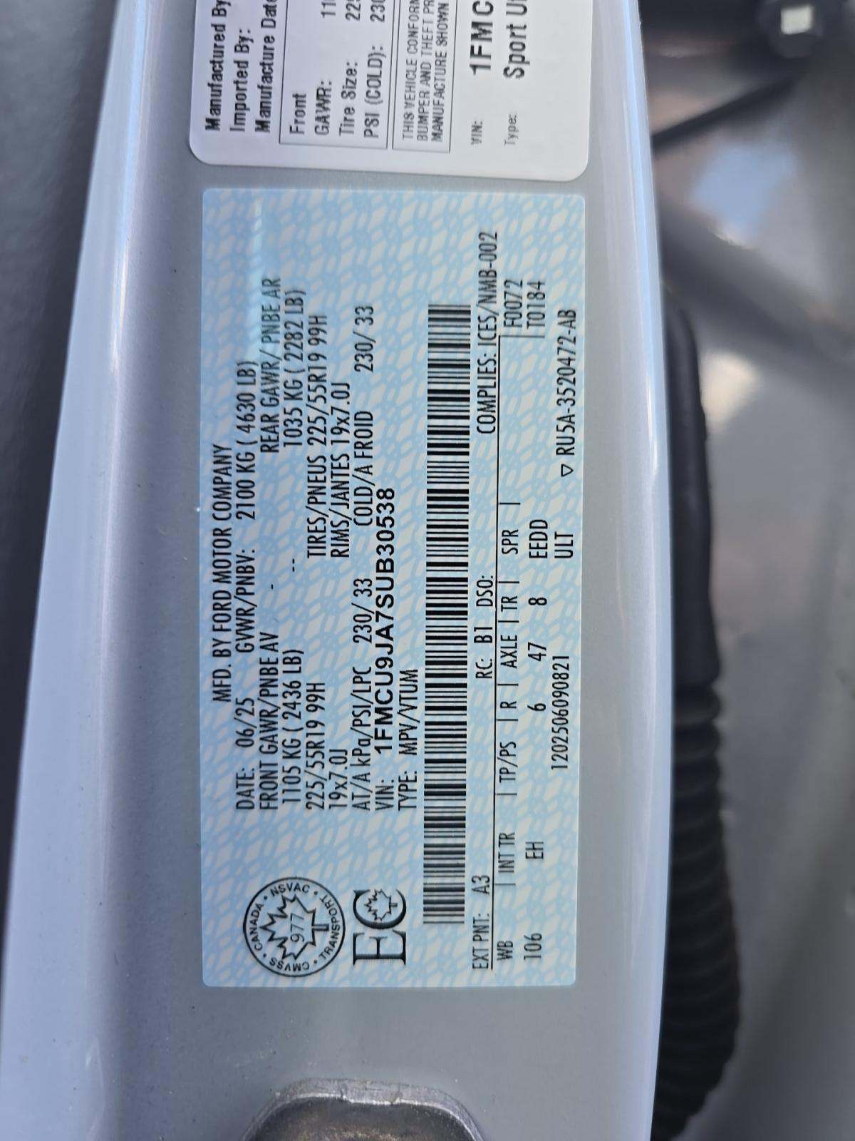 2025 Ford Escape Platinum AWD