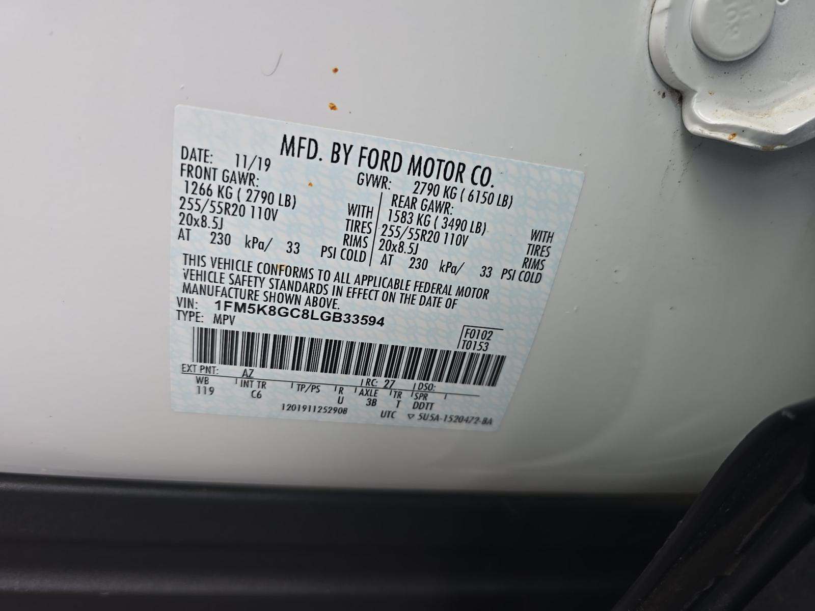 2020 Ford Explorer ST AWD