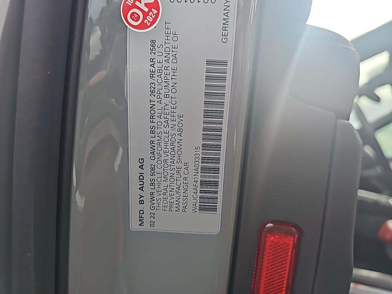 2022 Audi S4 Prestige AWD