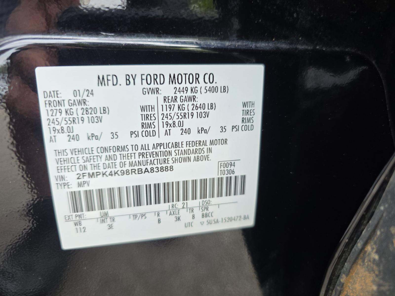 2024 Ford Edge Titanium AWD