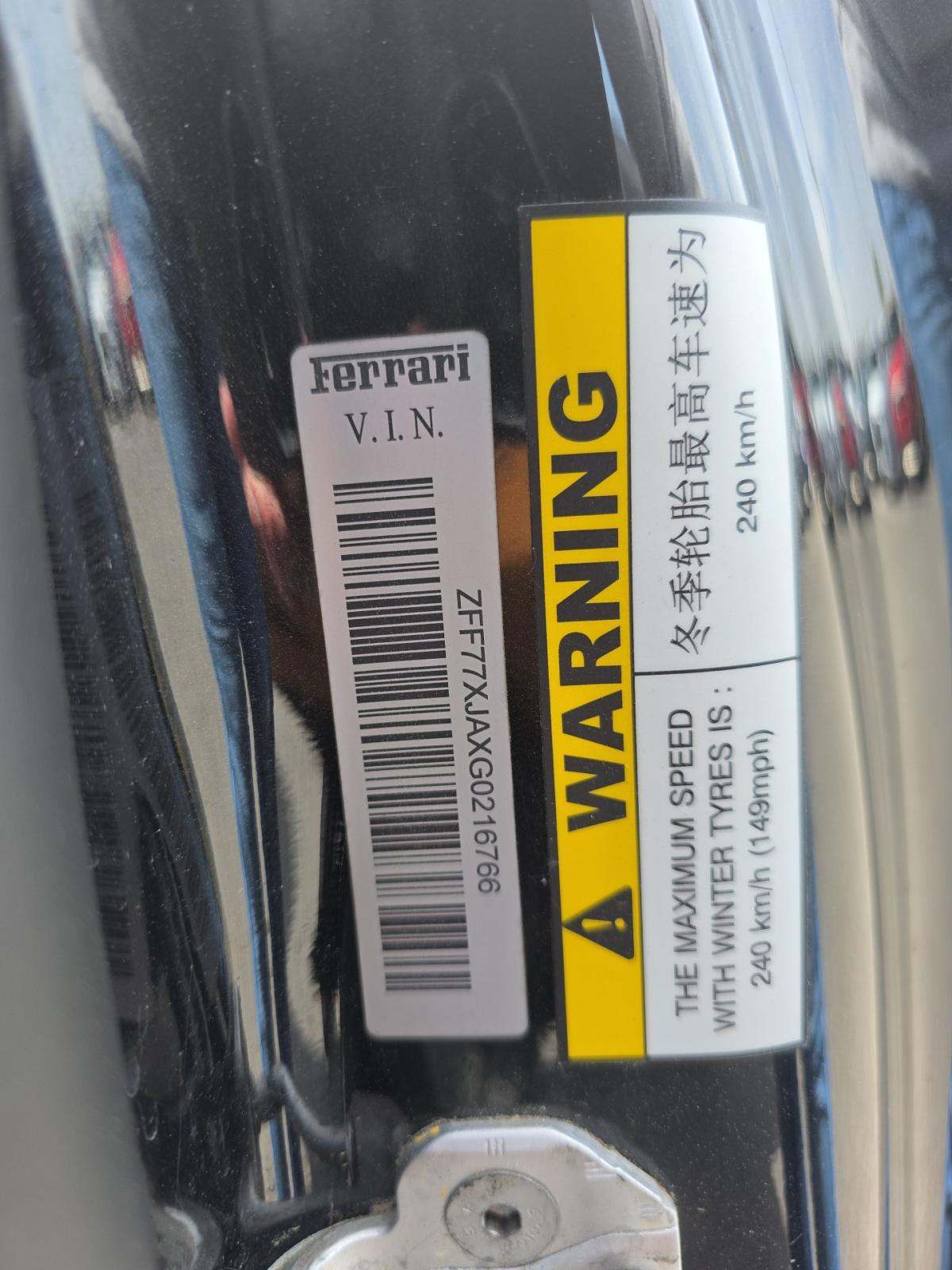 2016 Ferrari California T RWD