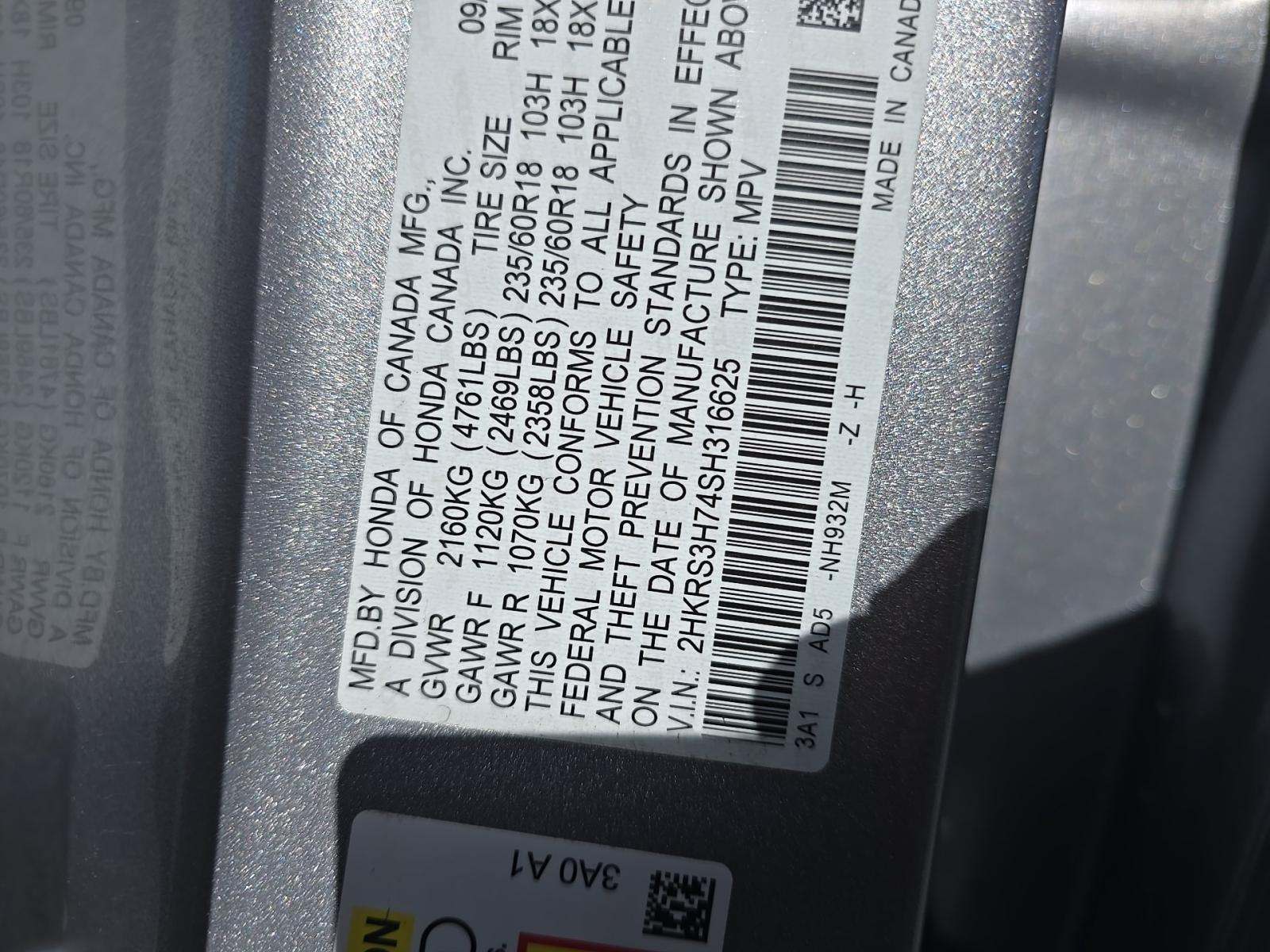 2025 Honda CR-V EX-L FWD