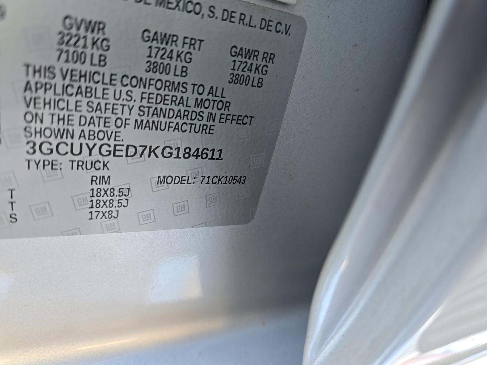 2019 Chevrolet Silverado 1500 LTZ AWD