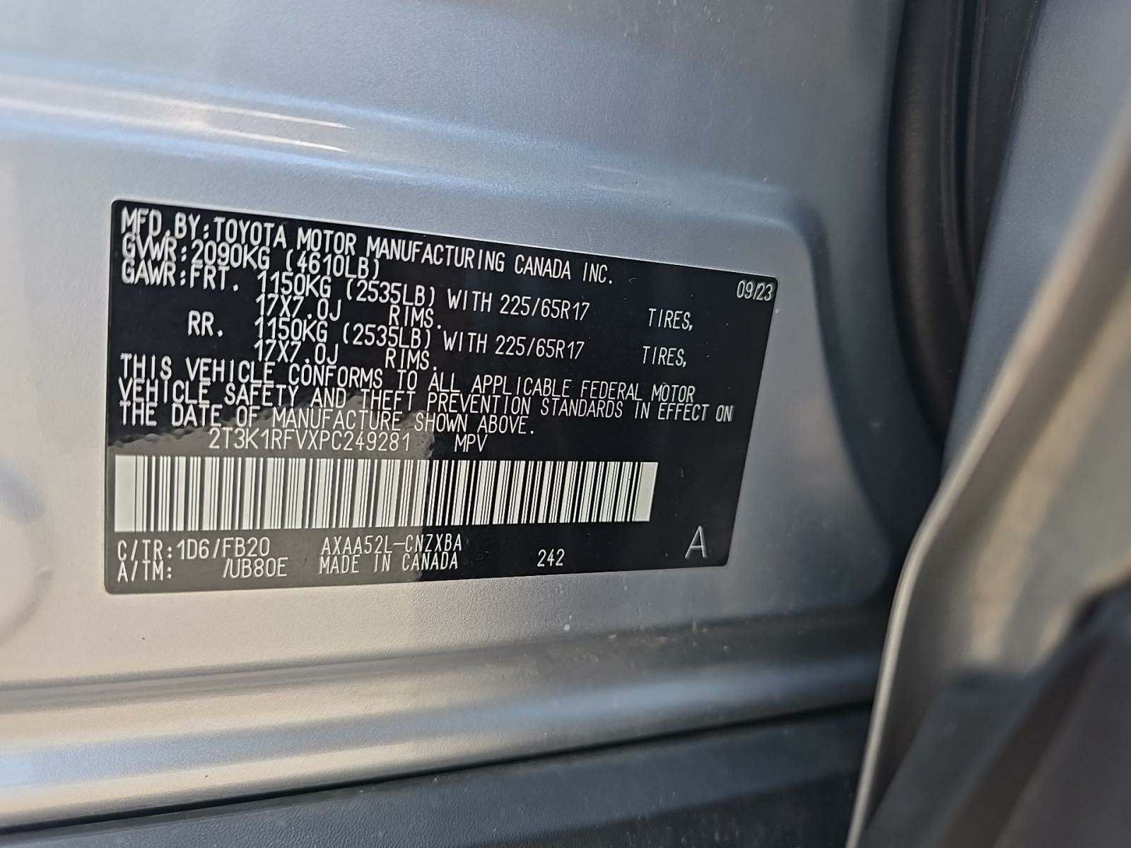 2023 Toyota RAV4 LE FWD