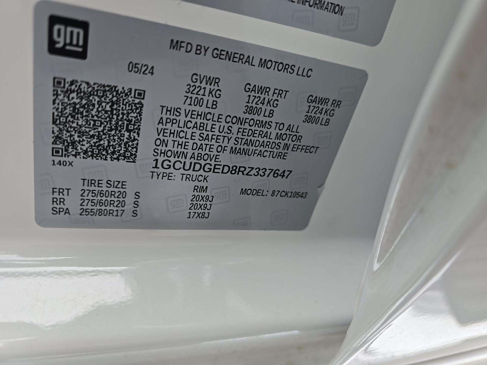 2024 Chevrolet Silverado 1500 LTZ AWD