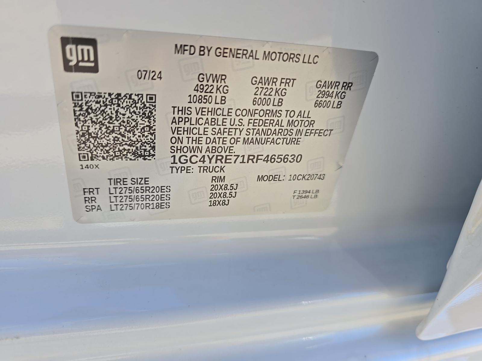 2024 Chevrolet Silverado 2500HD High Country AWD