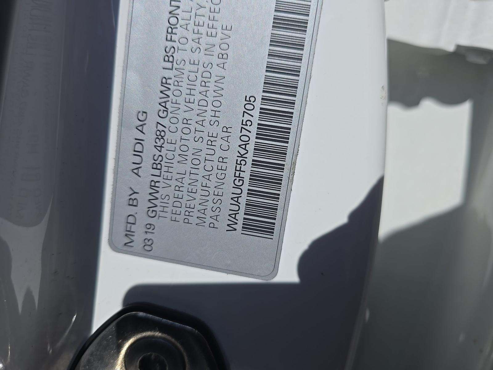 2019 Audi A3 2.0T Premium FWD