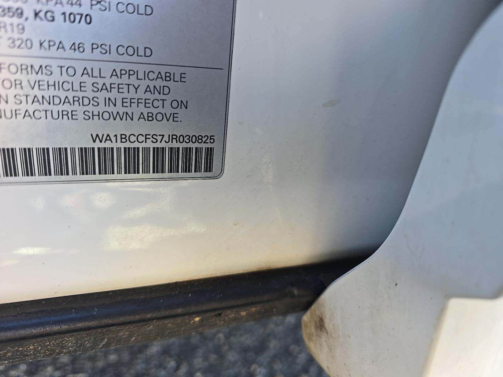 2018 Audi Q3 2.0T Sport Premium FWD