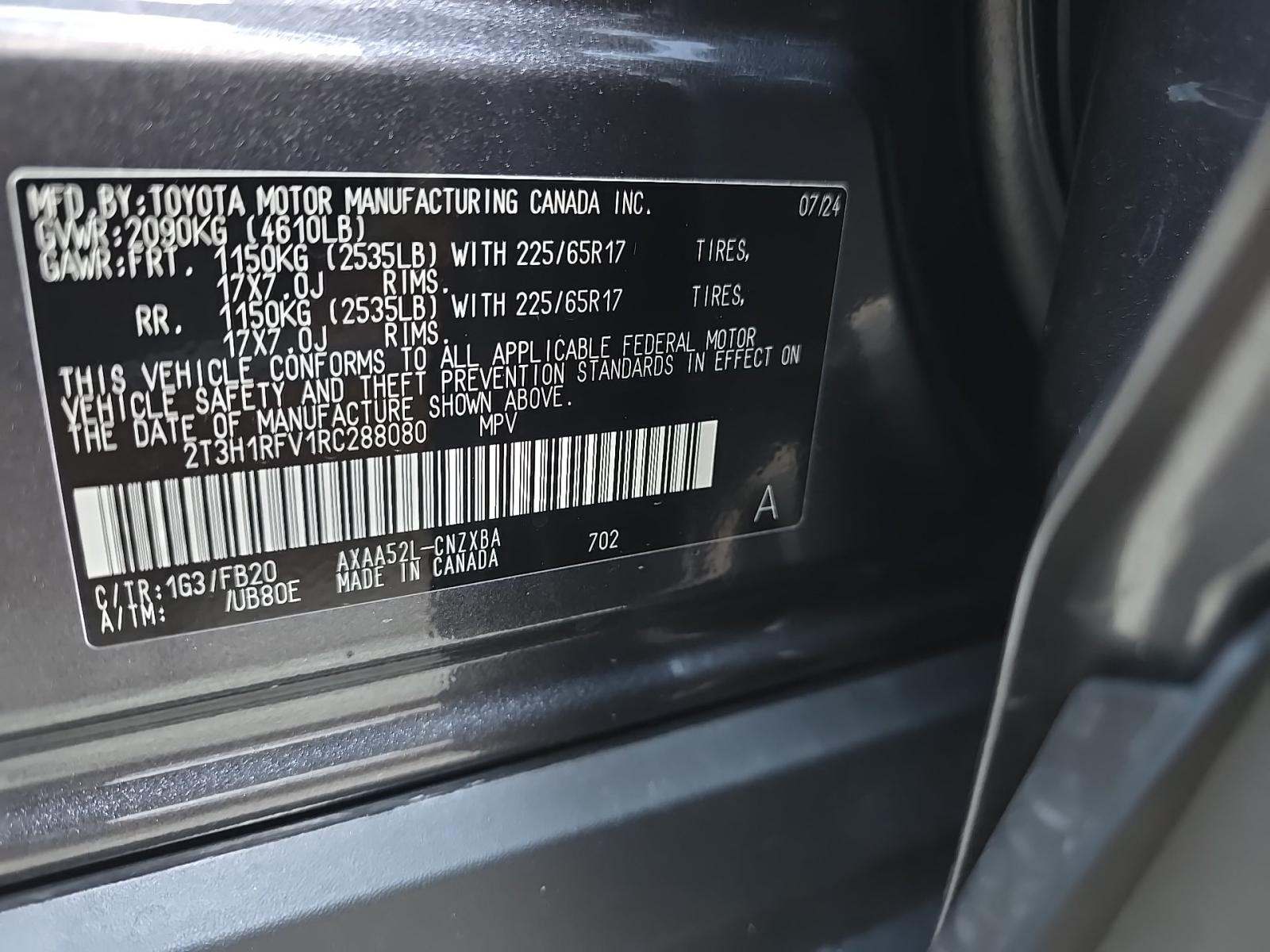 2024 Toyota RAV4 LE FWD