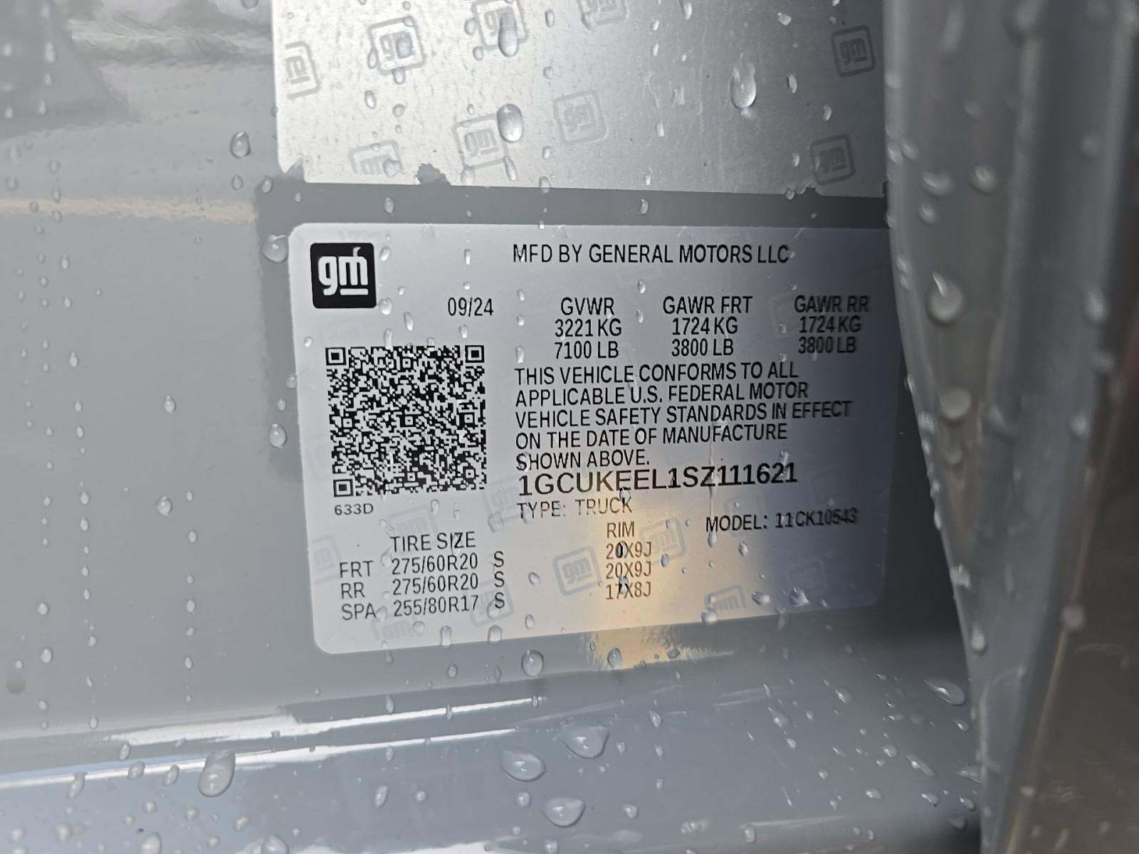 2025 Chevrolet Silverado 1500 RST AWD