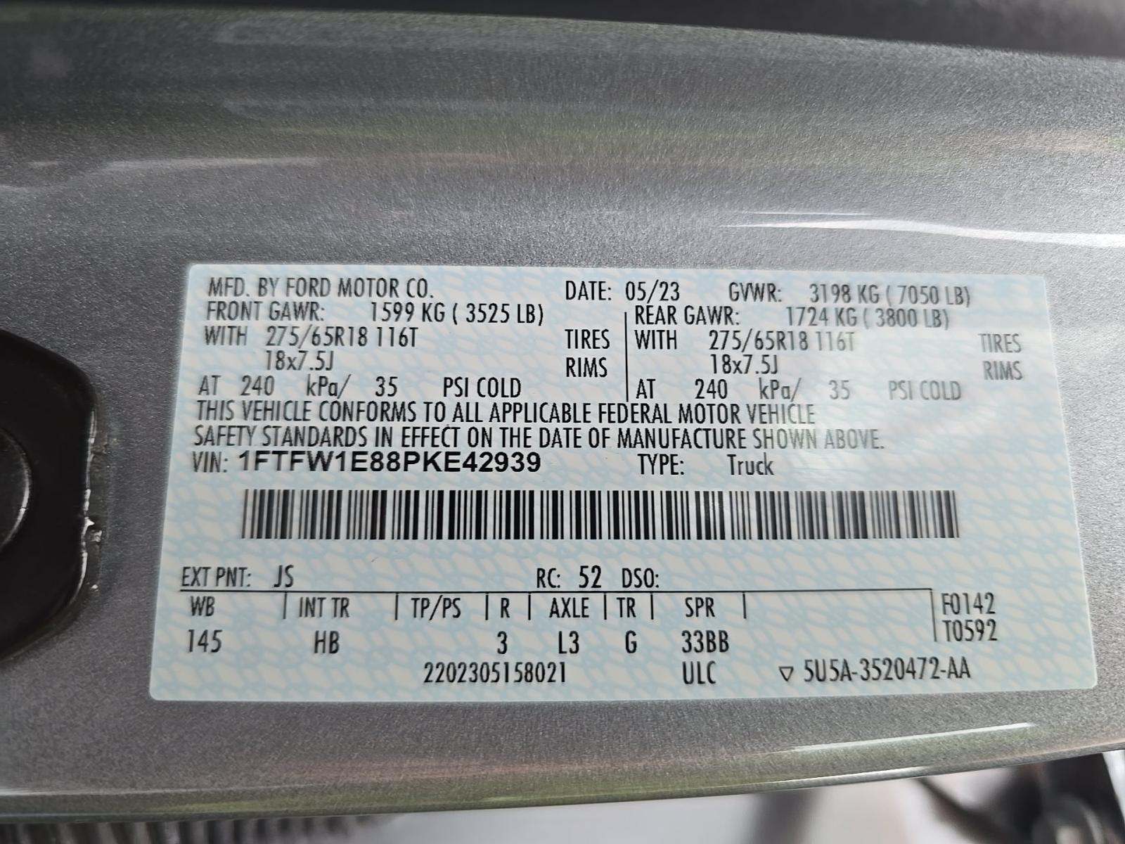 2023 Ford F-150 Lariat AWD