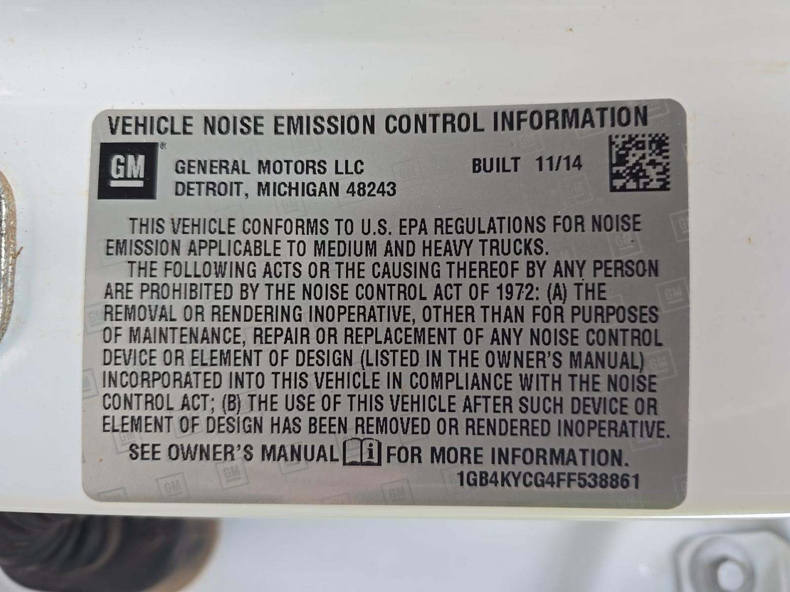 2015 Chevrolet Silverado 3500HD Work Truck AWD