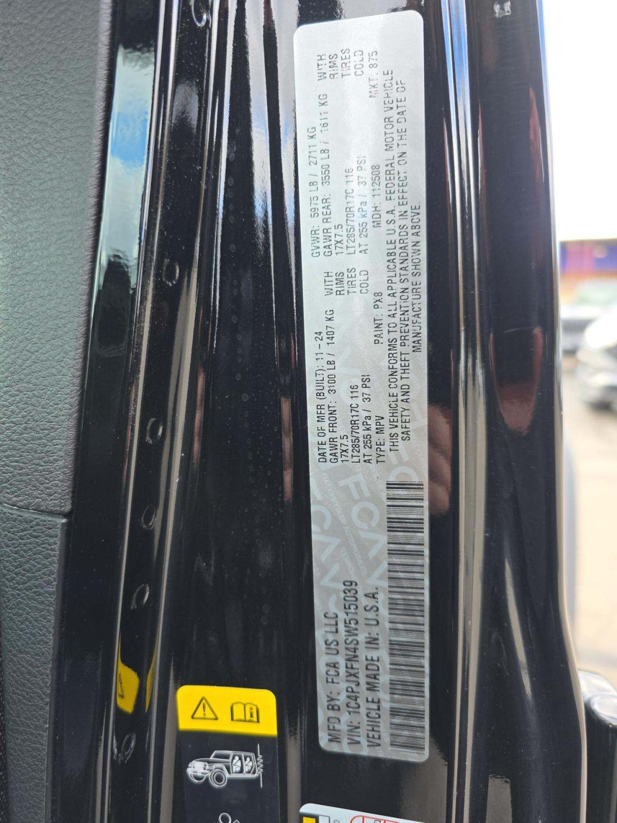 2025 Jeep Wrangler Rubicon AWD