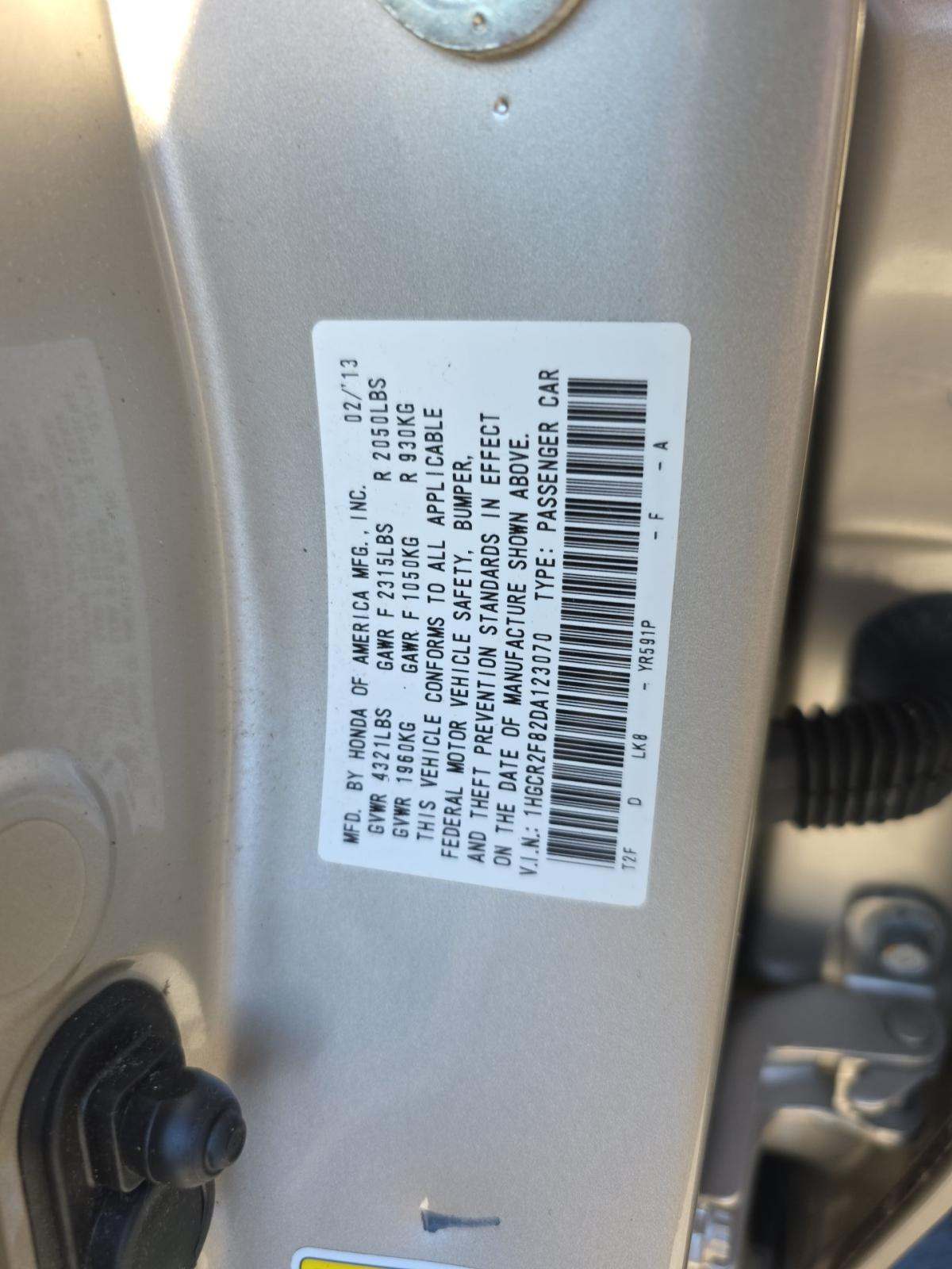 2013 Honda Accord EX-L FWD