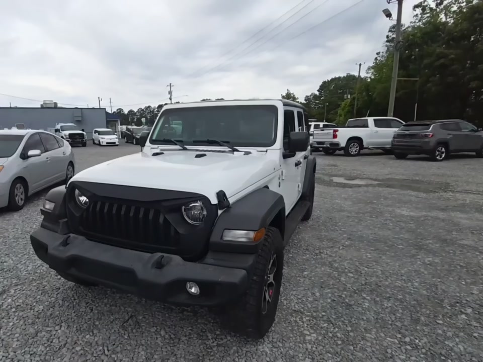 2019 Jeep Wrangler Unlimited Sport S AWD