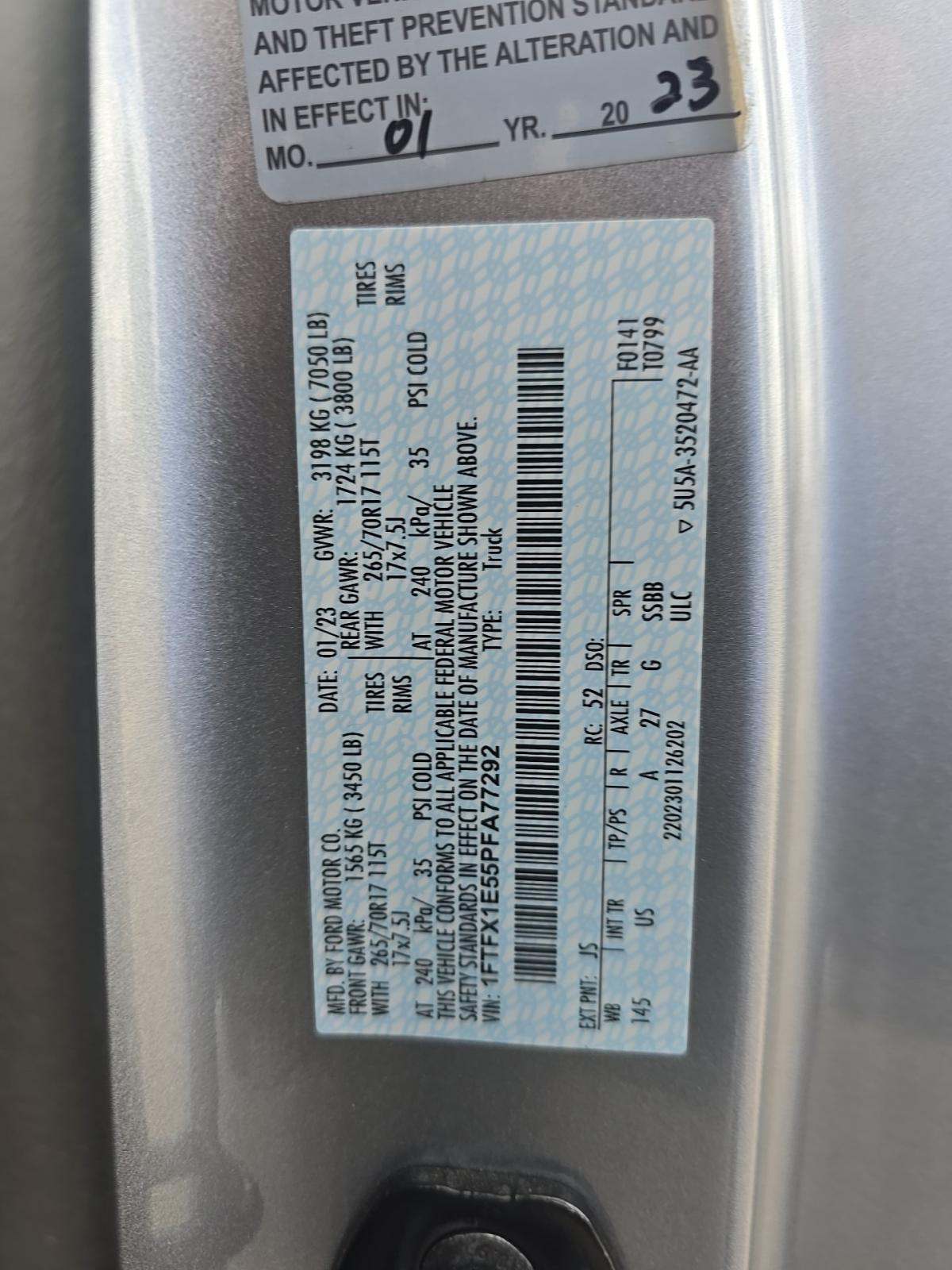2023 Ford F-150 XLT AWD