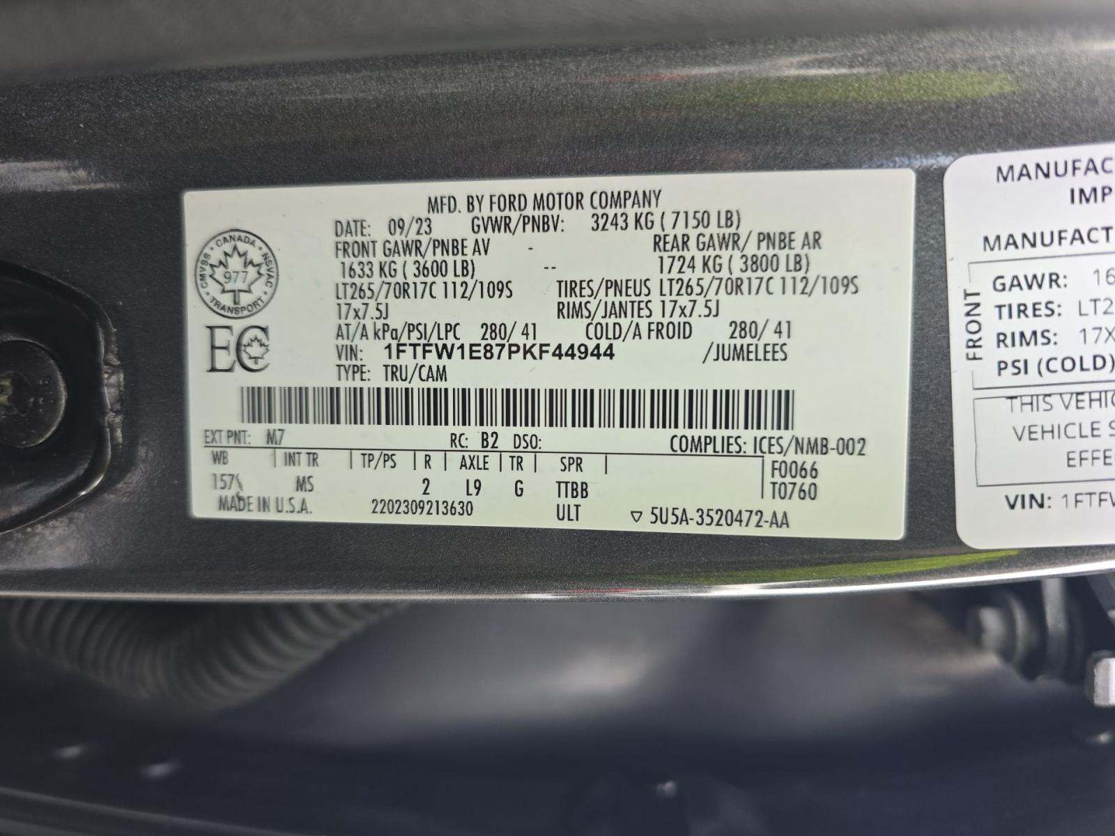 2023 Ford F-150 XLT AWD