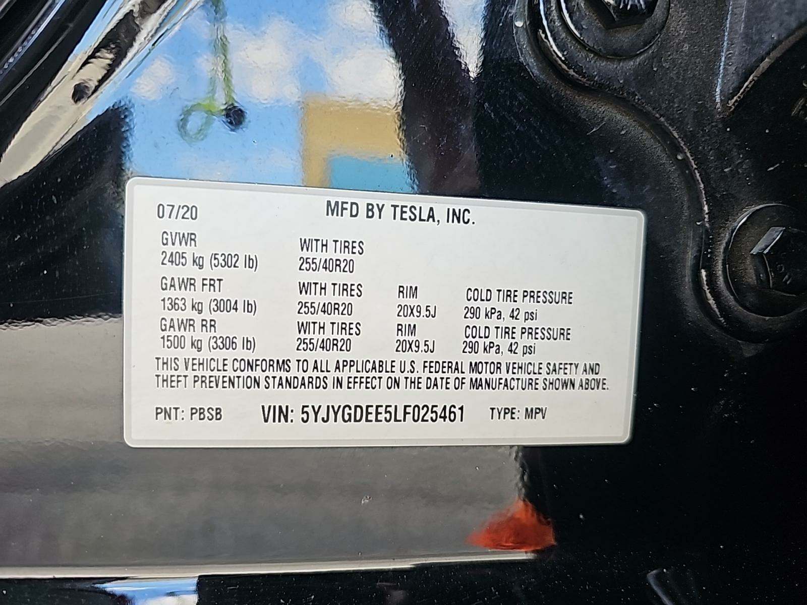 2020 Tesla Model Y Long Range AWD
