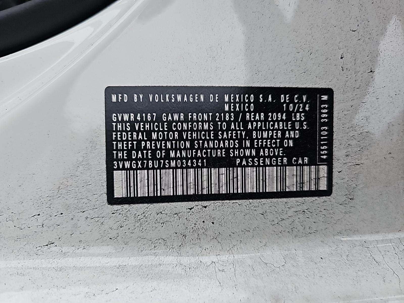 2025 Volkswagen Jetta 1.5T SEL FWD