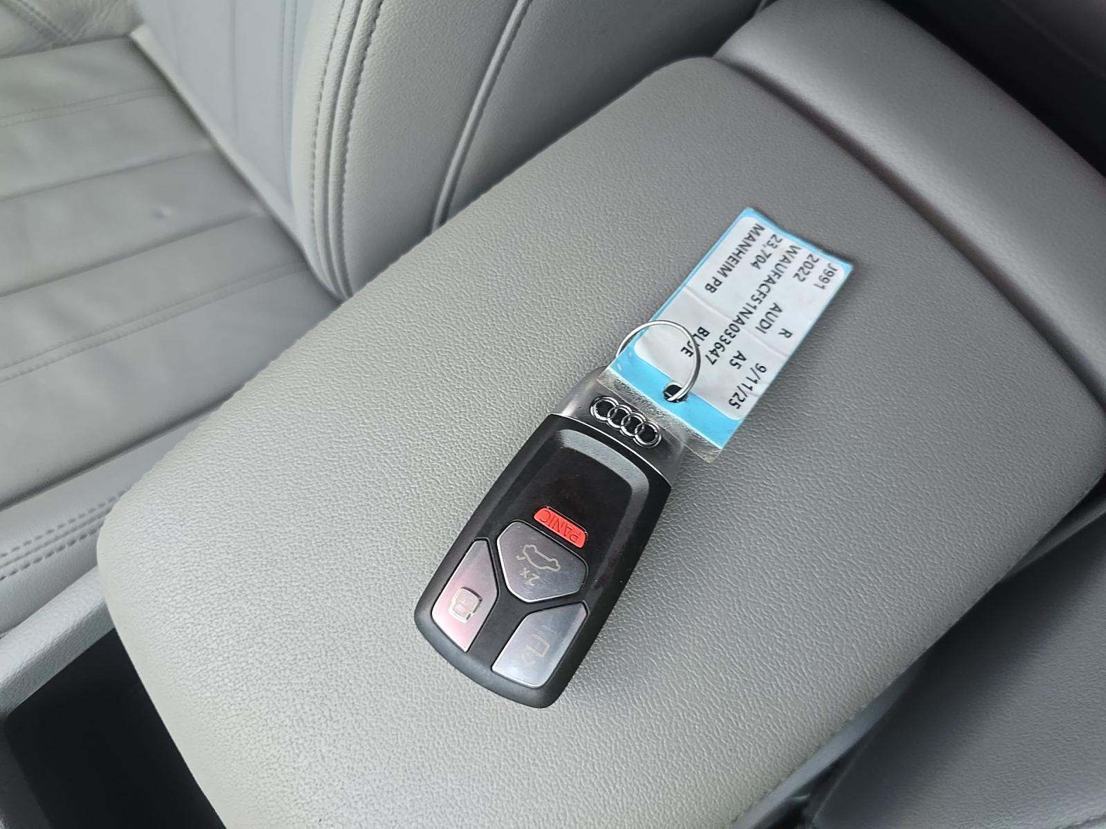 2022 Audi A5 S Line Premium Plus AWD