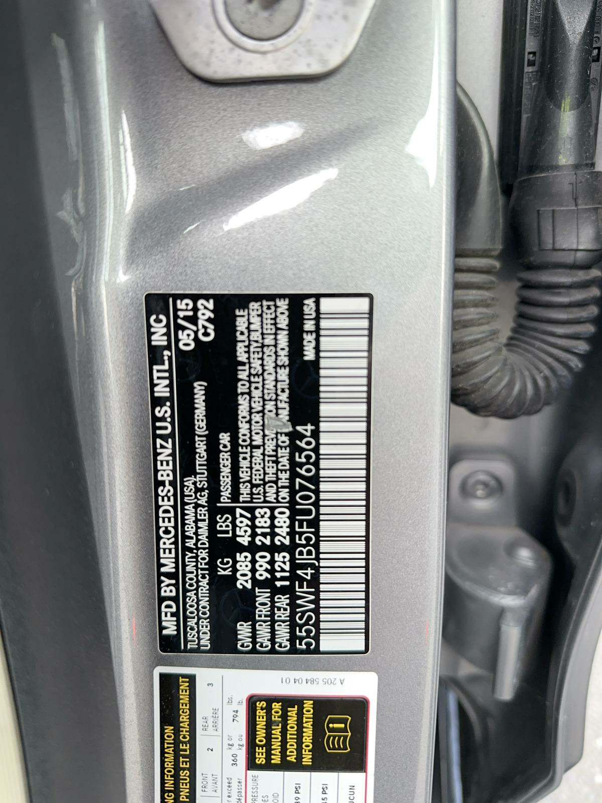 2015 Mercedes-Benz C-Class C 300 RWD