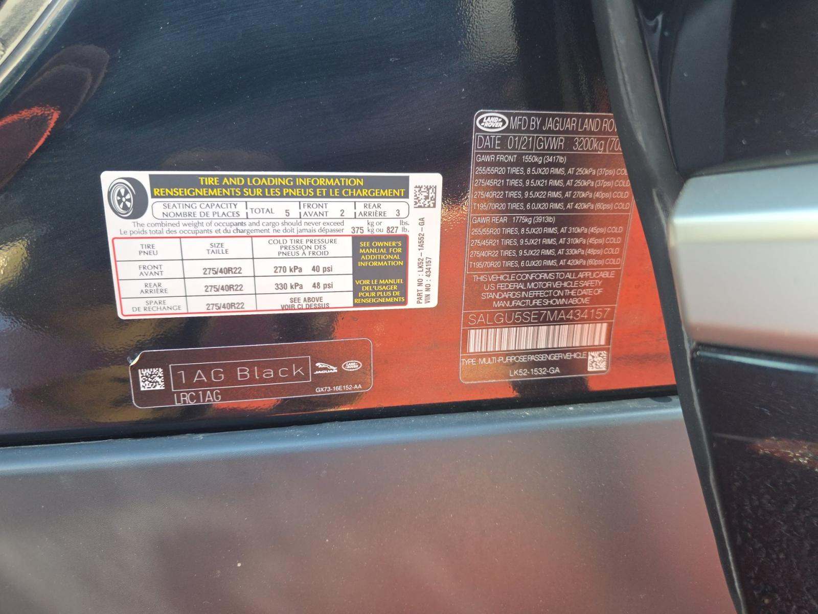 LAND ROVER RANGE ROVER - 5