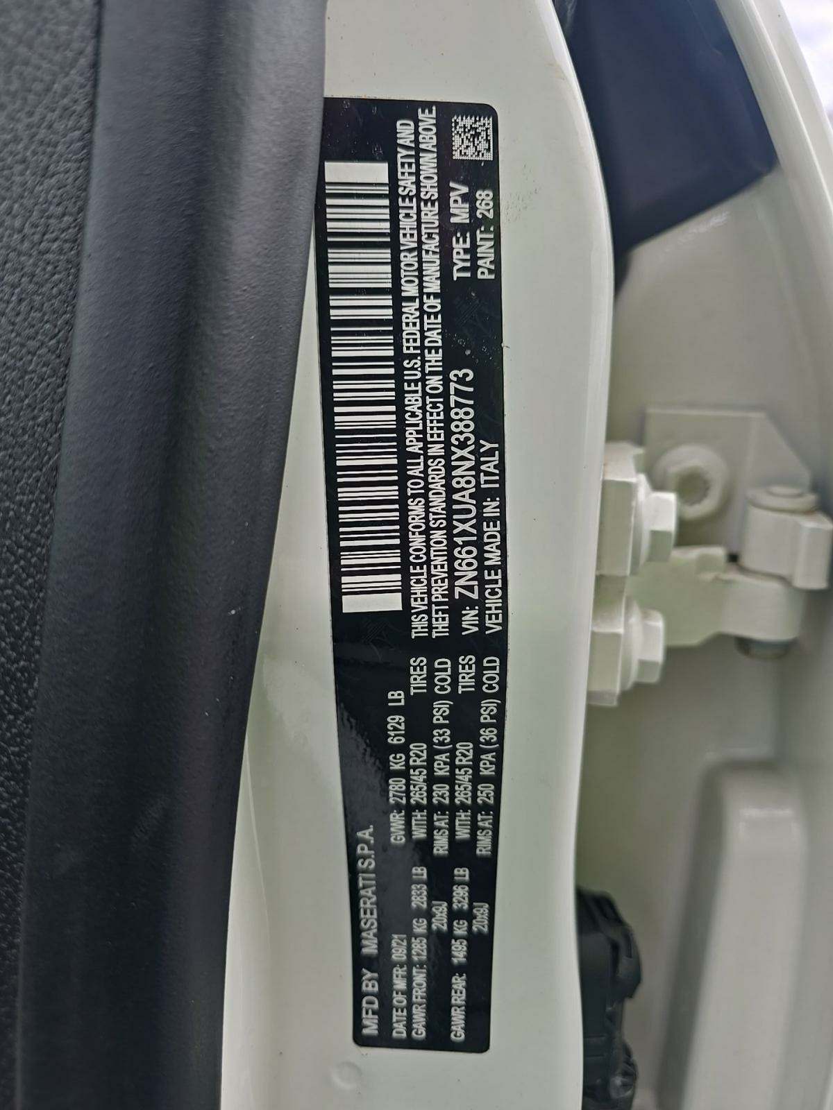 2022 Maserati Levante GT AWD