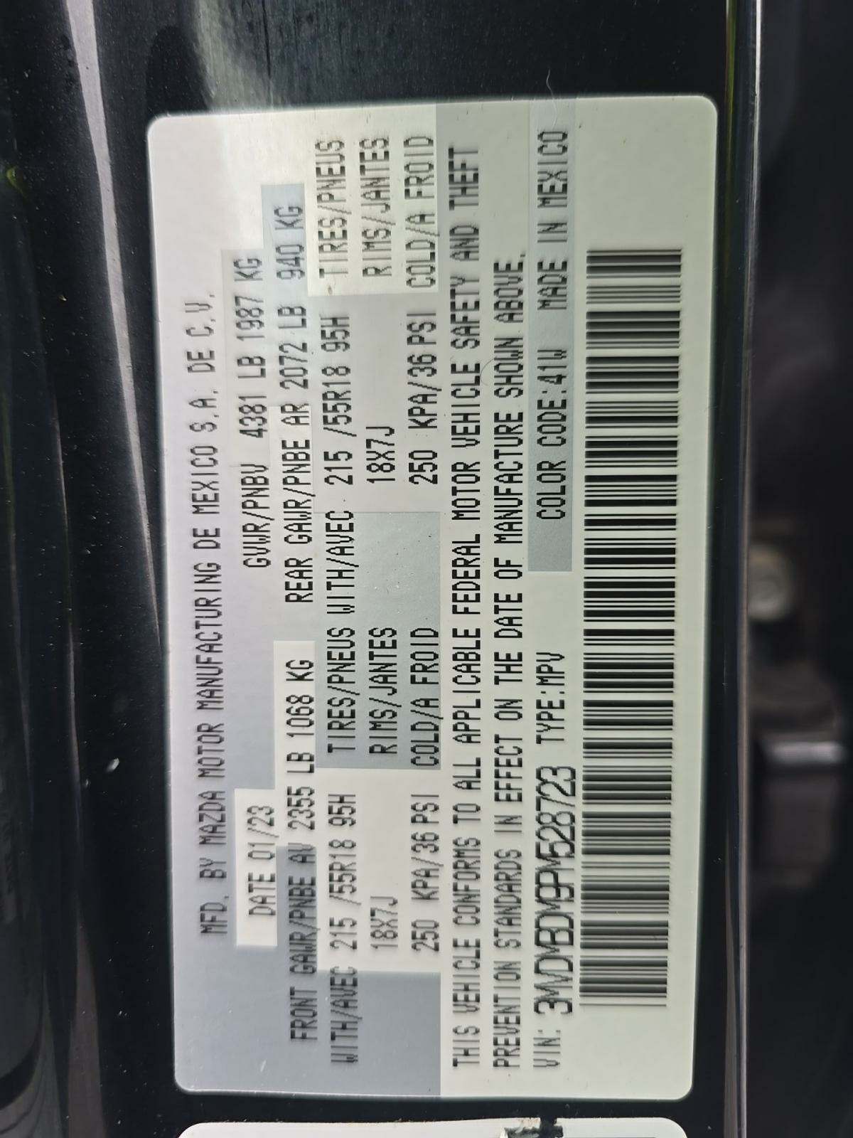 2023 MAZDA CX-30 2.5 S Premium Package AWD