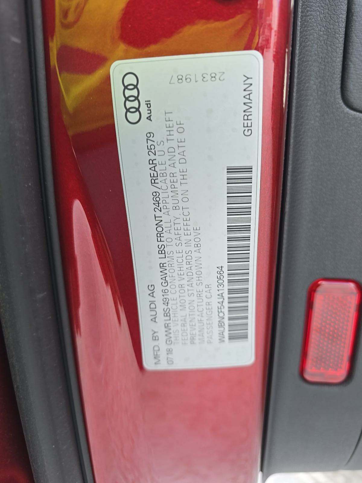 2018 Audi A5 Premium Plus AWD